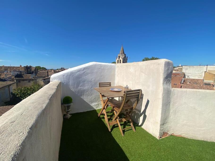 Appartement 1 Chb, Calme, Lumineux, Clim, Terrasse Avignon Exterior photo